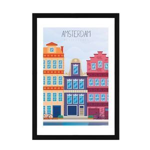 Amsterdam Netherlands Colorful Art Print